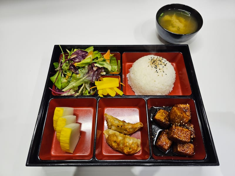 Tofu teriyaki Bento