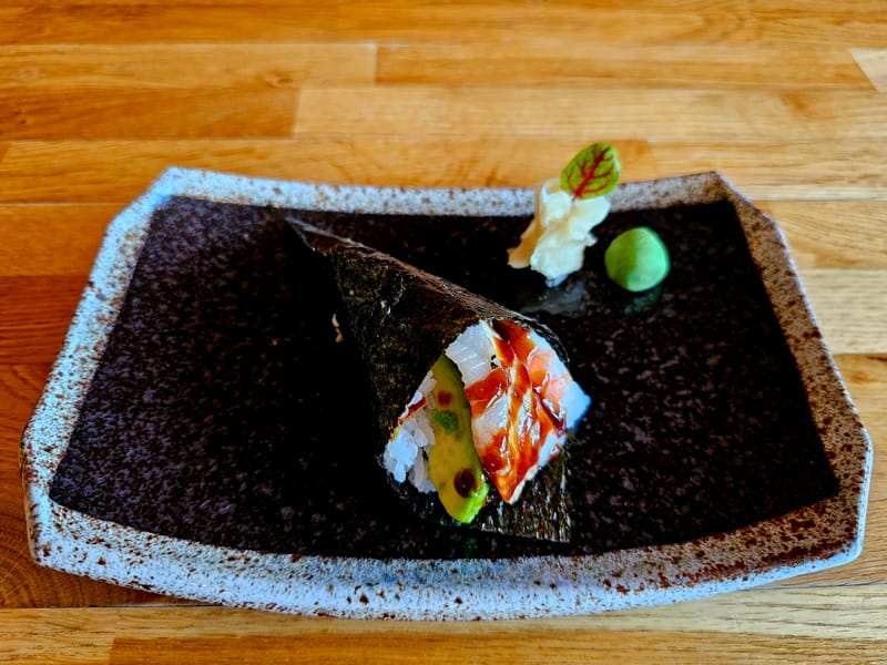 Eel, Prawn & Avocado