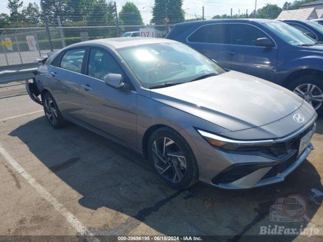 Hyundai Elantra Limited 2024 Gray 2.0L