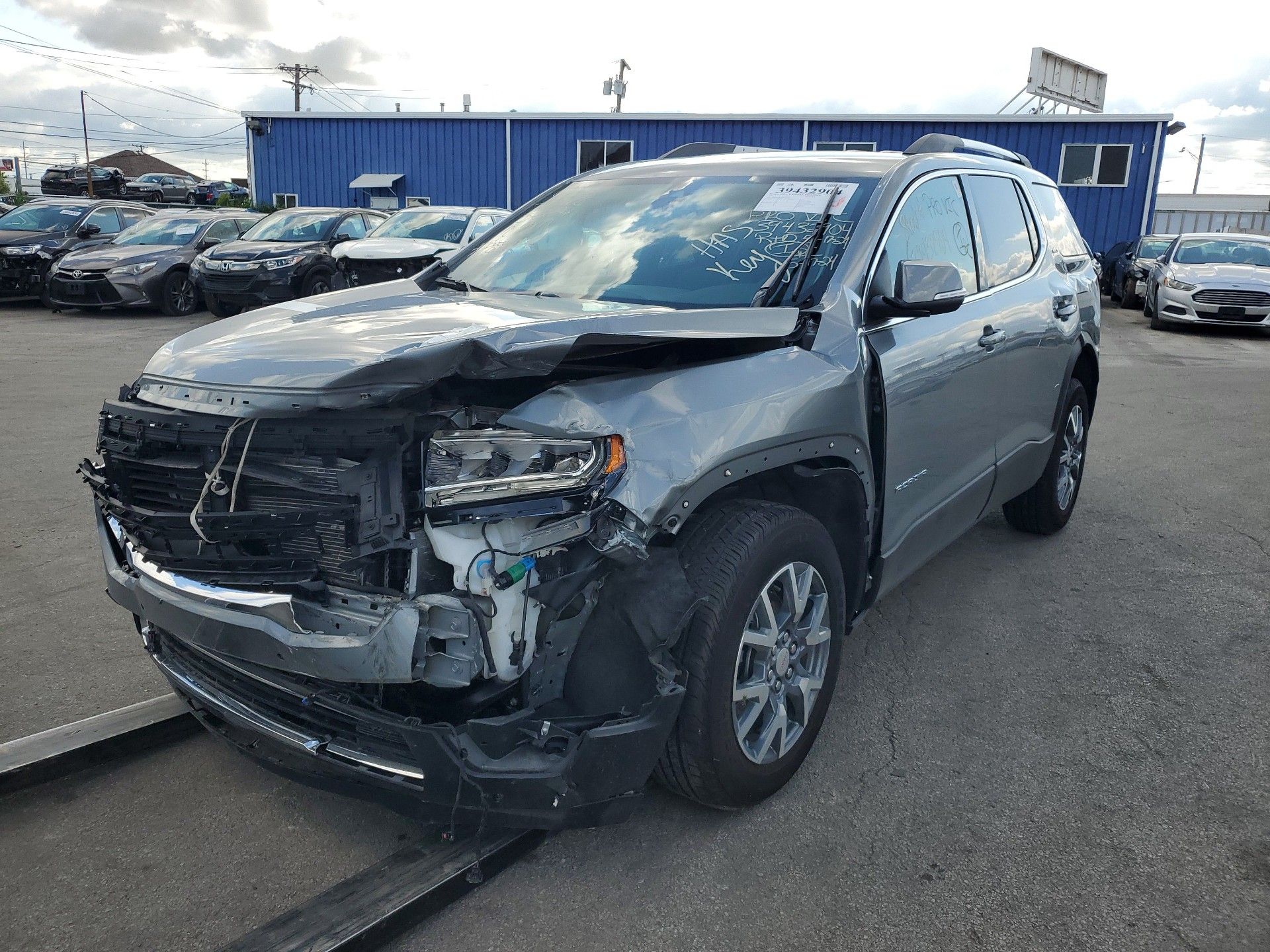 Gmc Acadia Fwd Slt 2023 Gray 3.6L