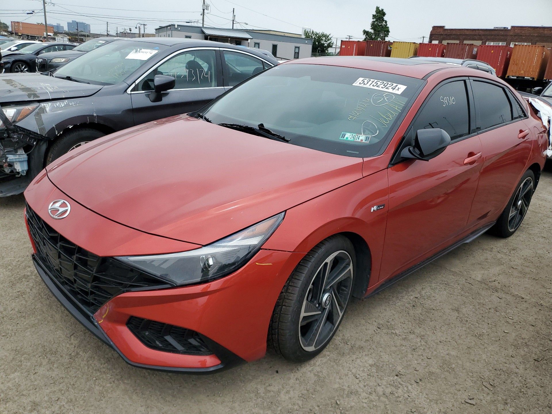 Hyundai Elantra N Line 2022 Red 1.6L
