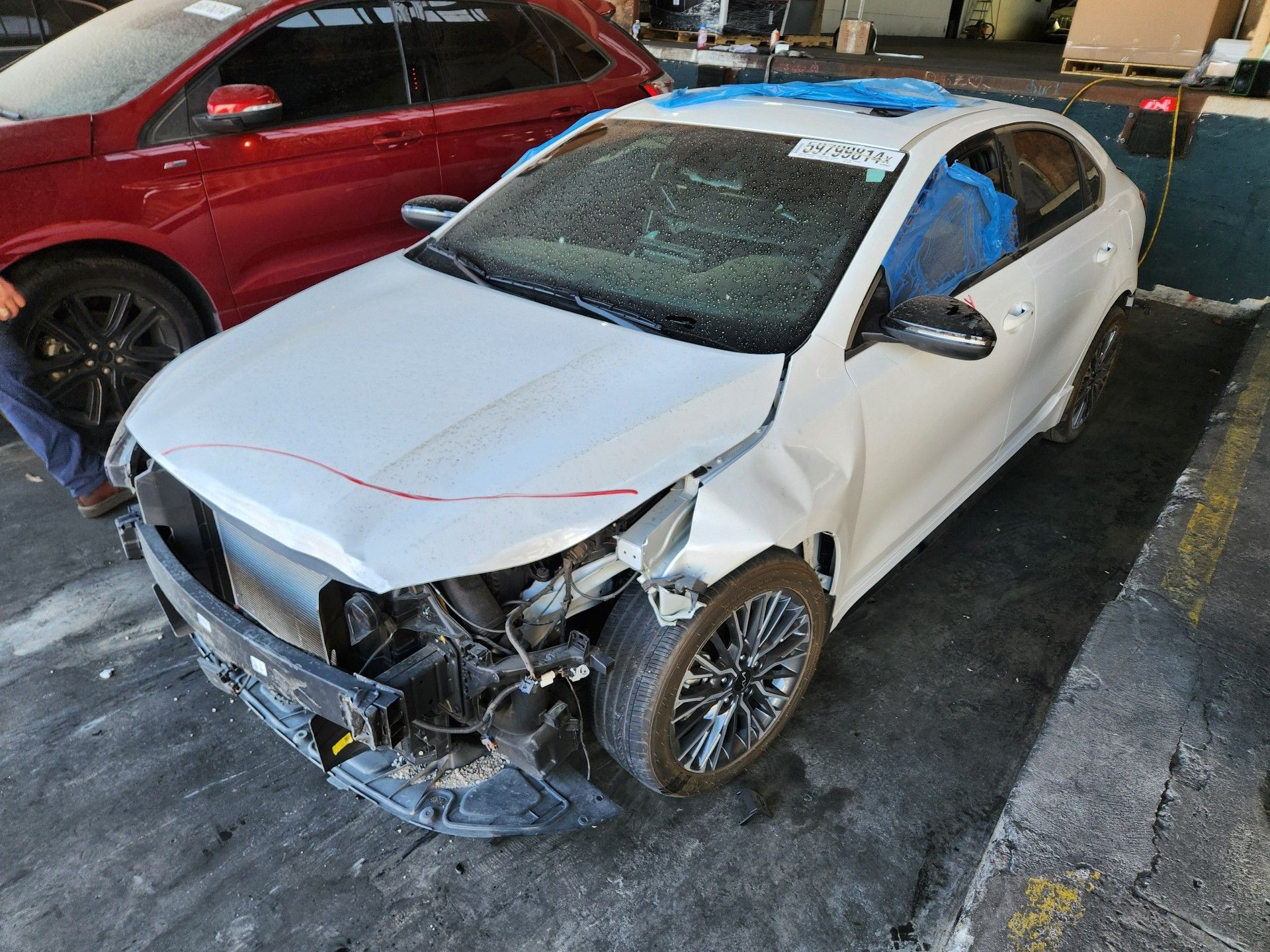 Kia Forte GT Line 2023 White 2 L 4