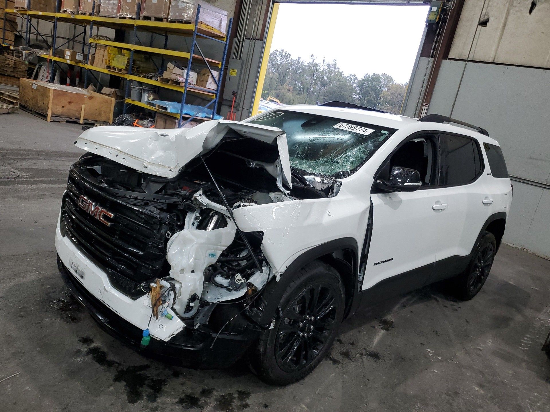 Gmc Acadia SLE 2022 White 2.0L 4