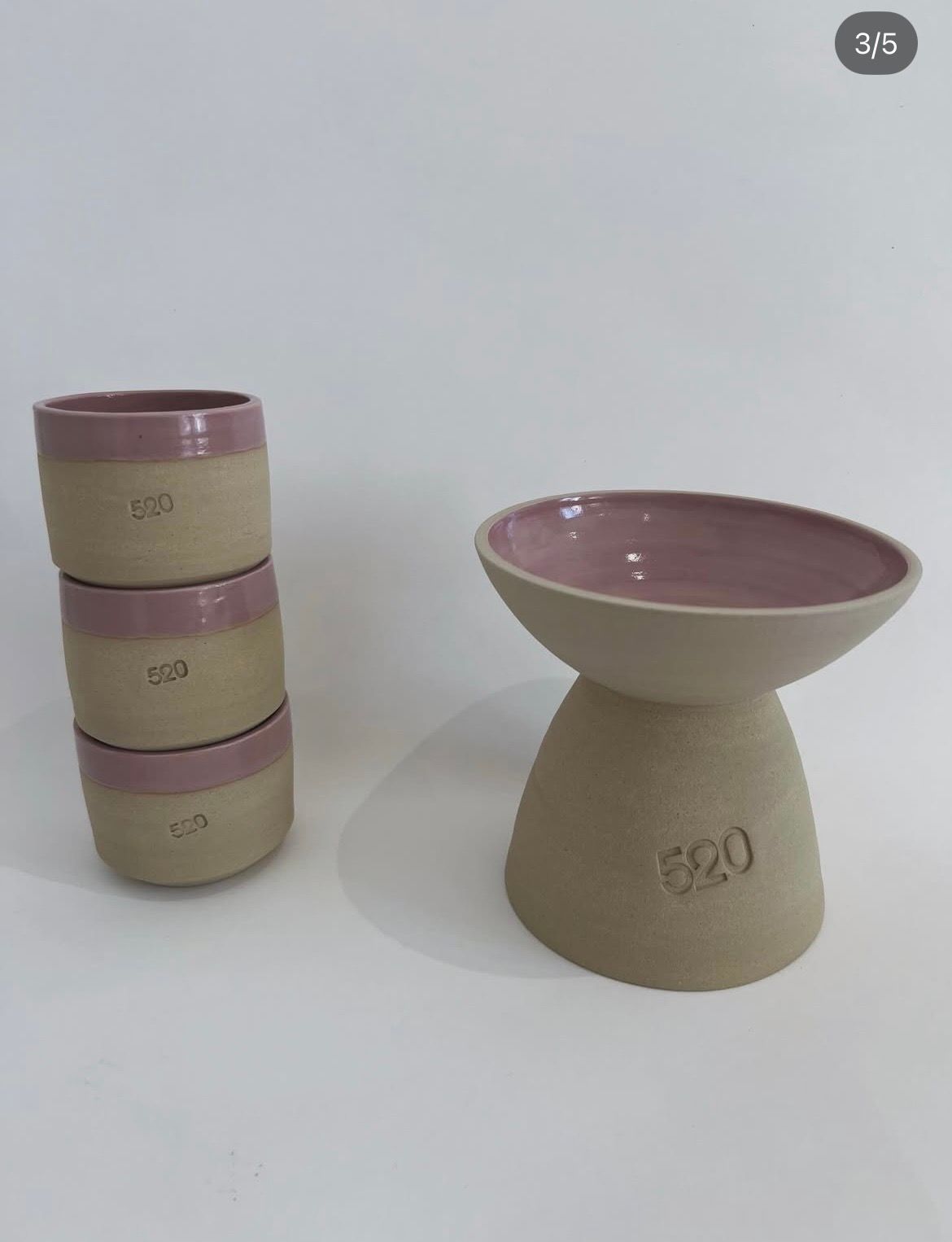 Tasses et crachoirs 520