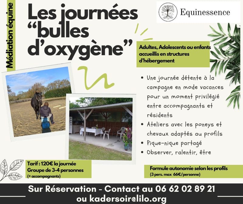 Les journées bulle d'oxygène