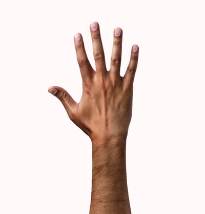 Five-Finger Breathing Technique