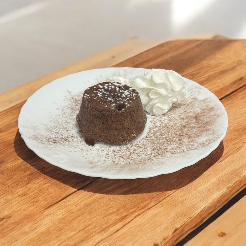 CUORE CALDO AL CIOCCOLATO