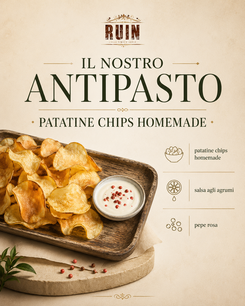 PATATINE CHIPS HOMEMADE