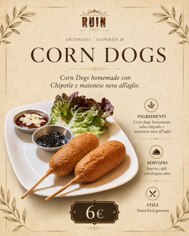 CORN DOGS