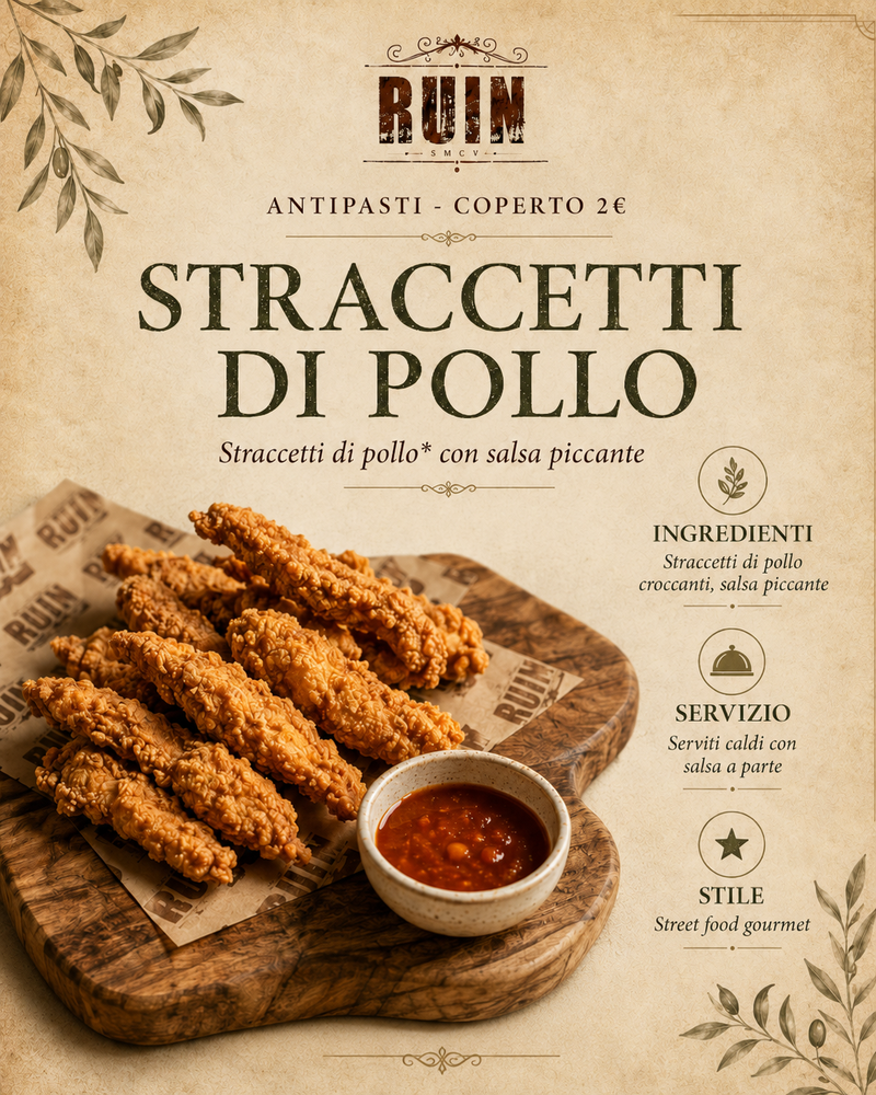 STRACCETTI DI POLLO