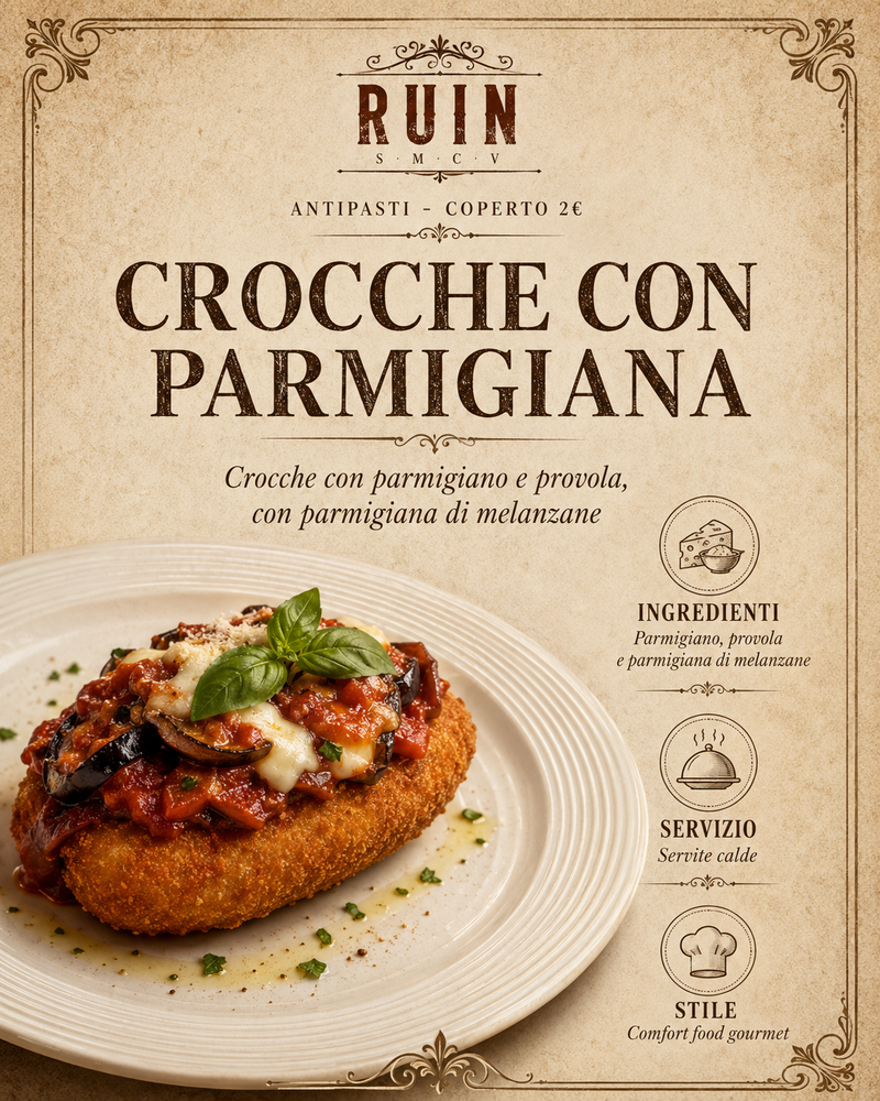 CROCCHE CON PARMIGIANA