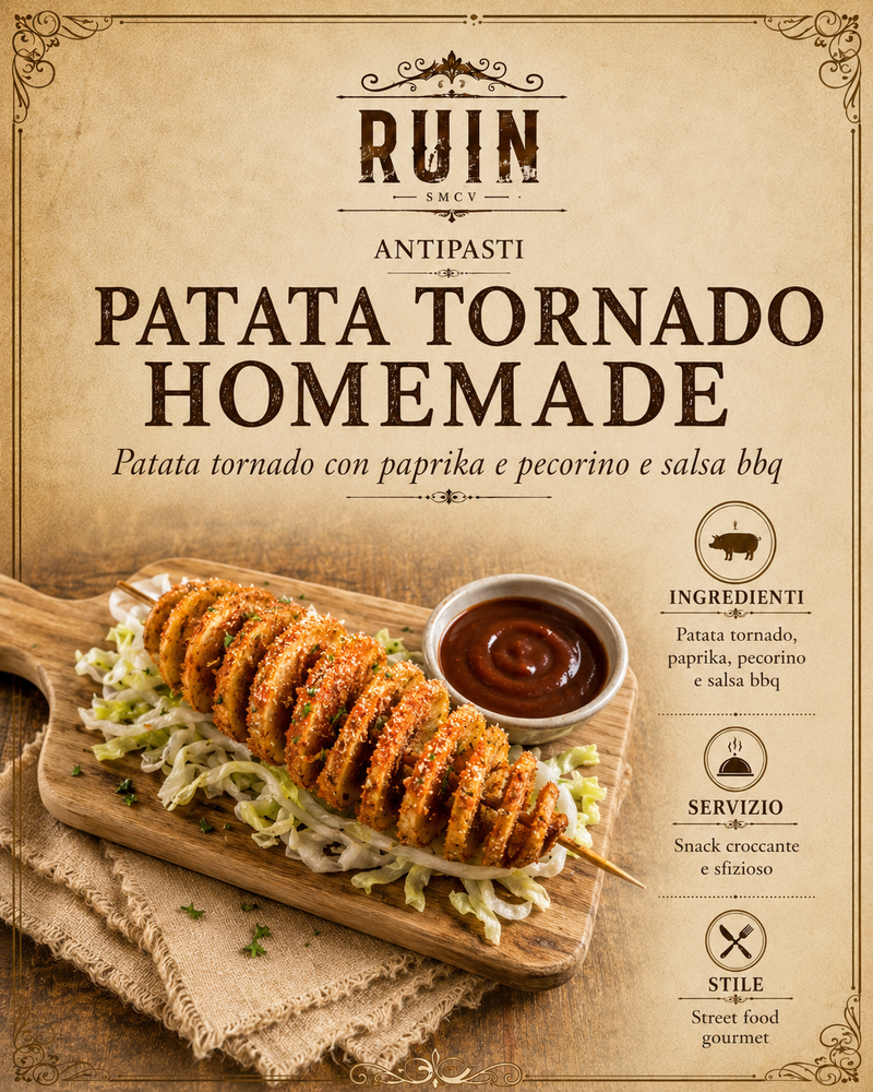 PATATA TORNADO HOMEMADE