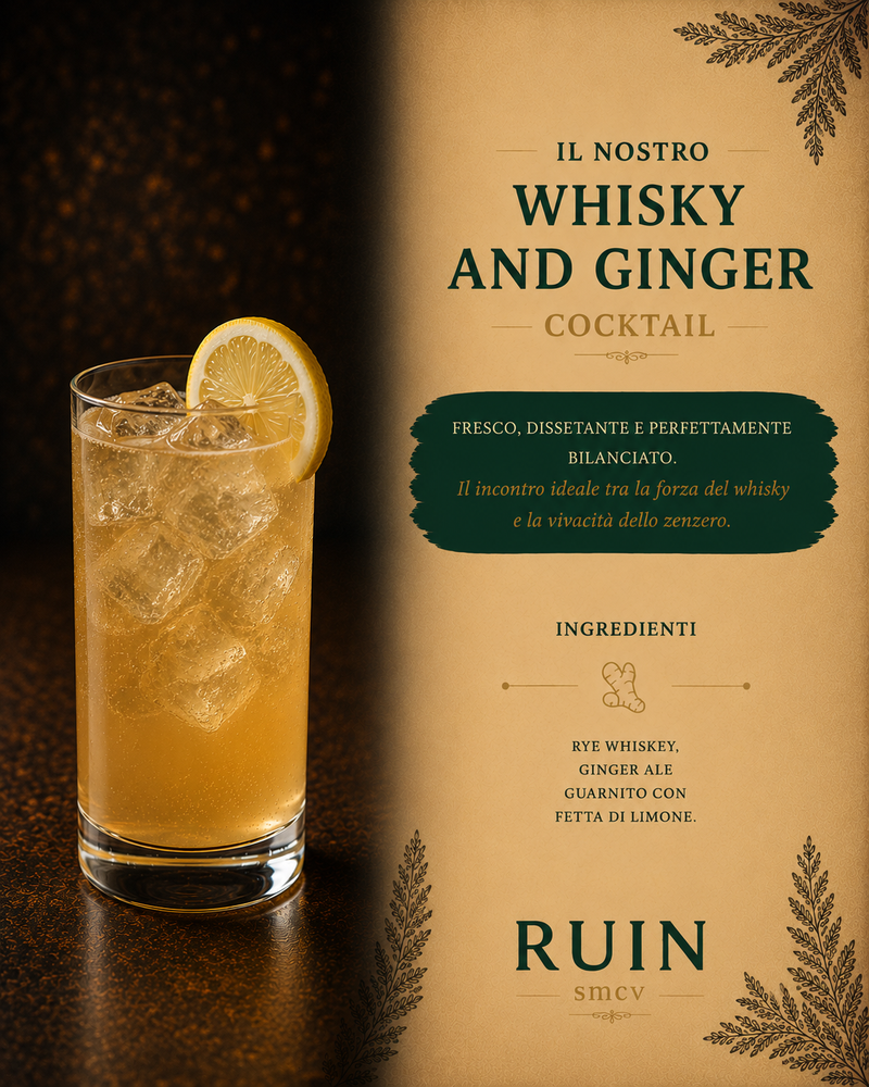 WHISKY AND GINGER
