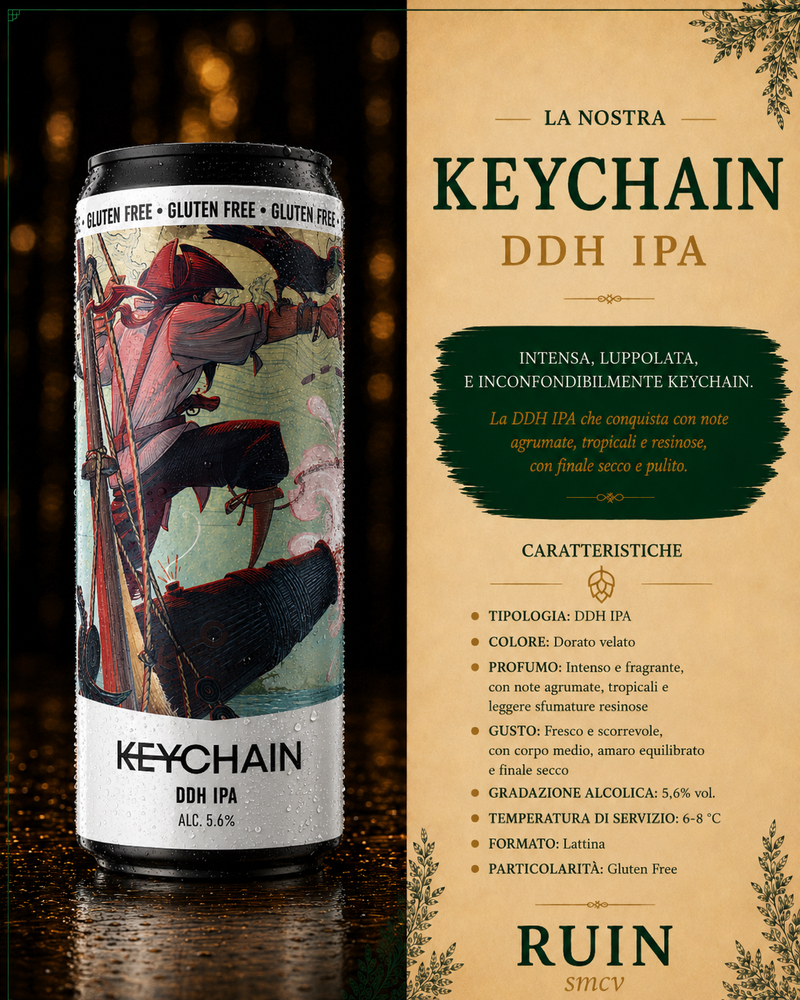 IPA KEYCHAIN