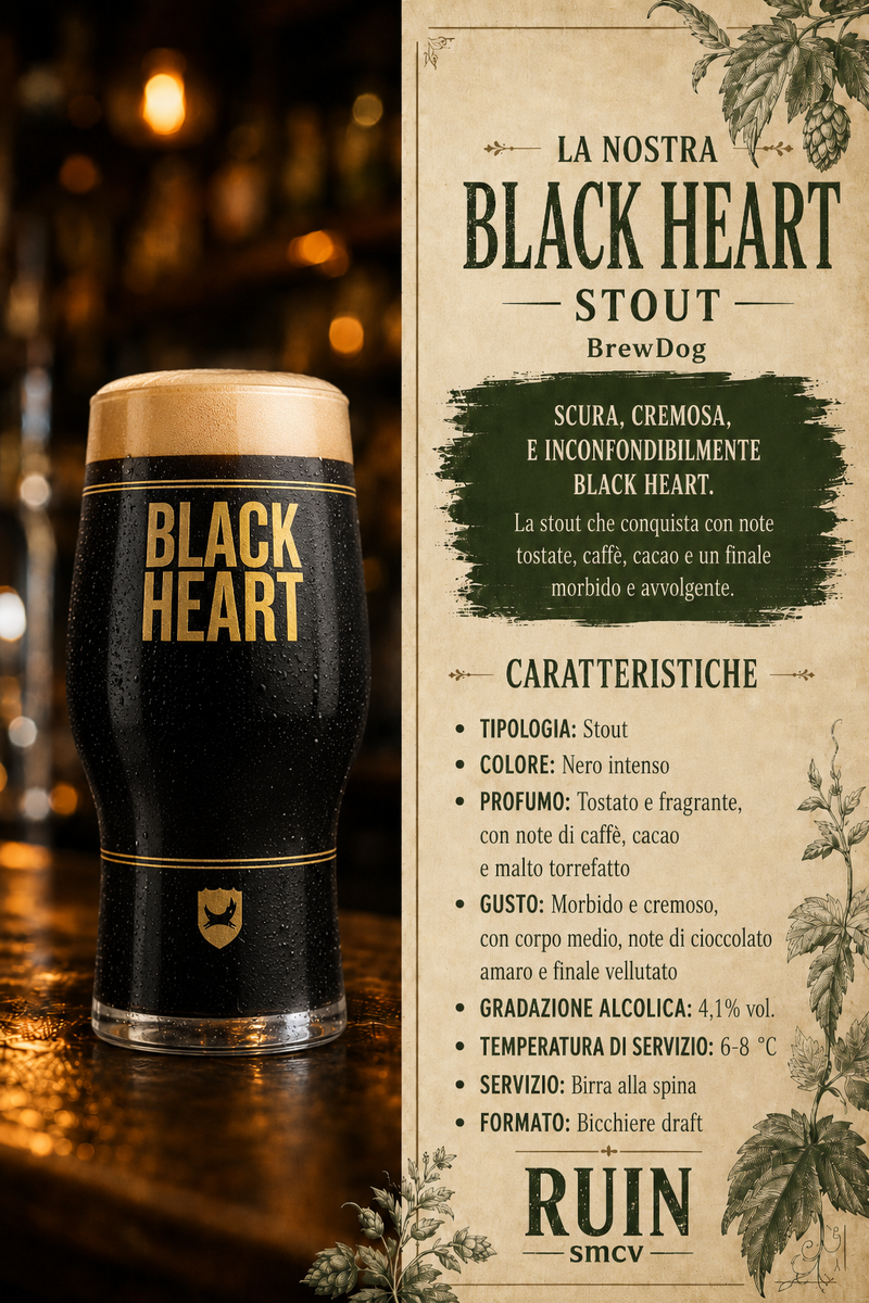 STOUT BREWDOG - BLACK HEART