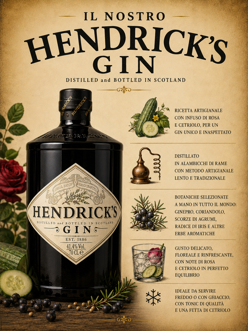 HENDRICK’S GIN