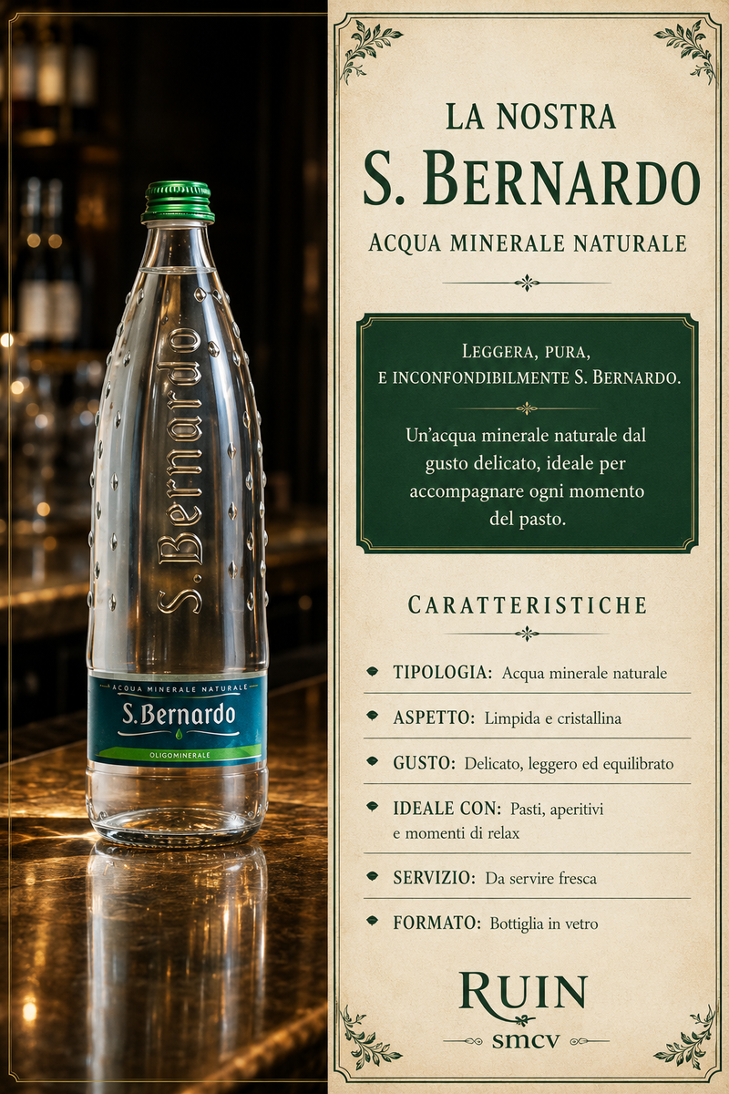 ACQUA SAN BERNARDO NATURALE