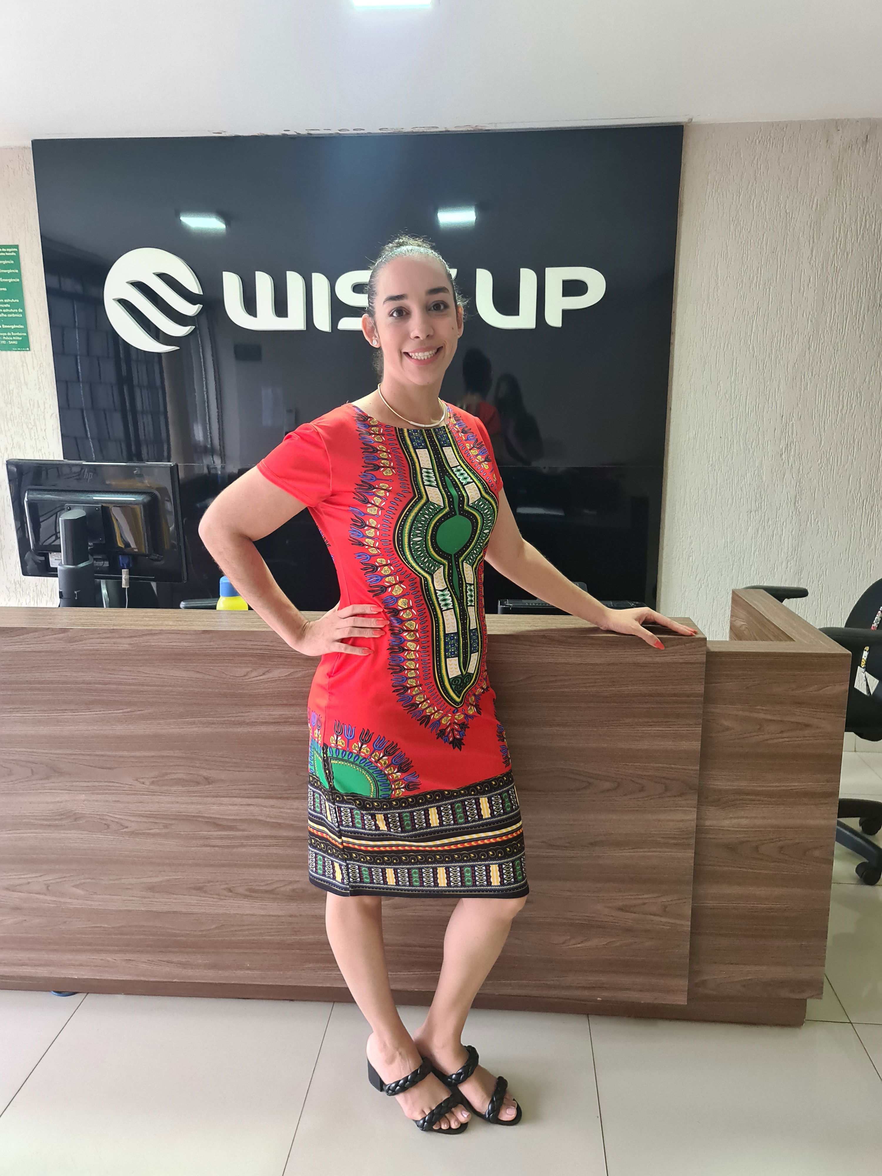 Anna Karoliny Rodrigues da Silva, proprietária da escola de Inglês Wise Up