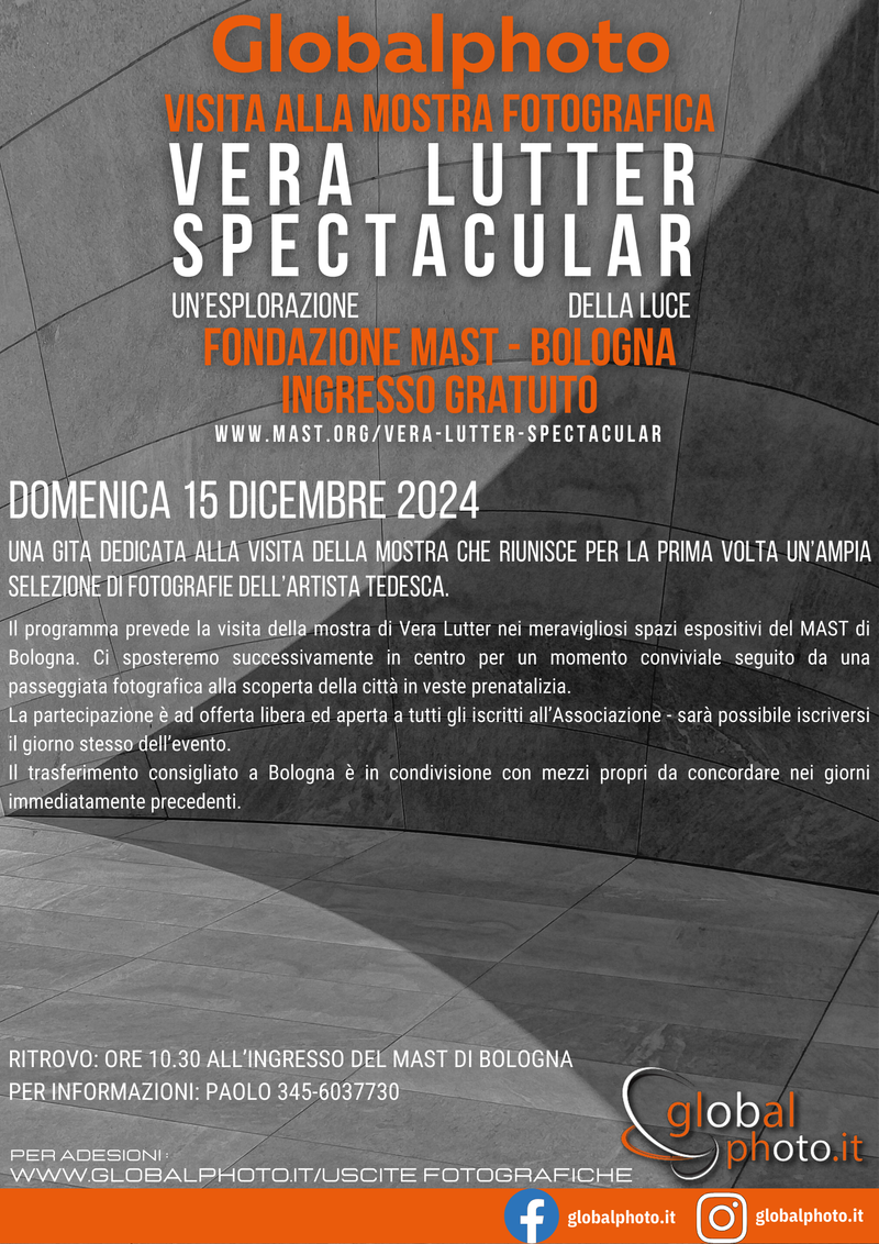 VERA LUTTER  SPECTACULAR - Un’esplorazione della luce