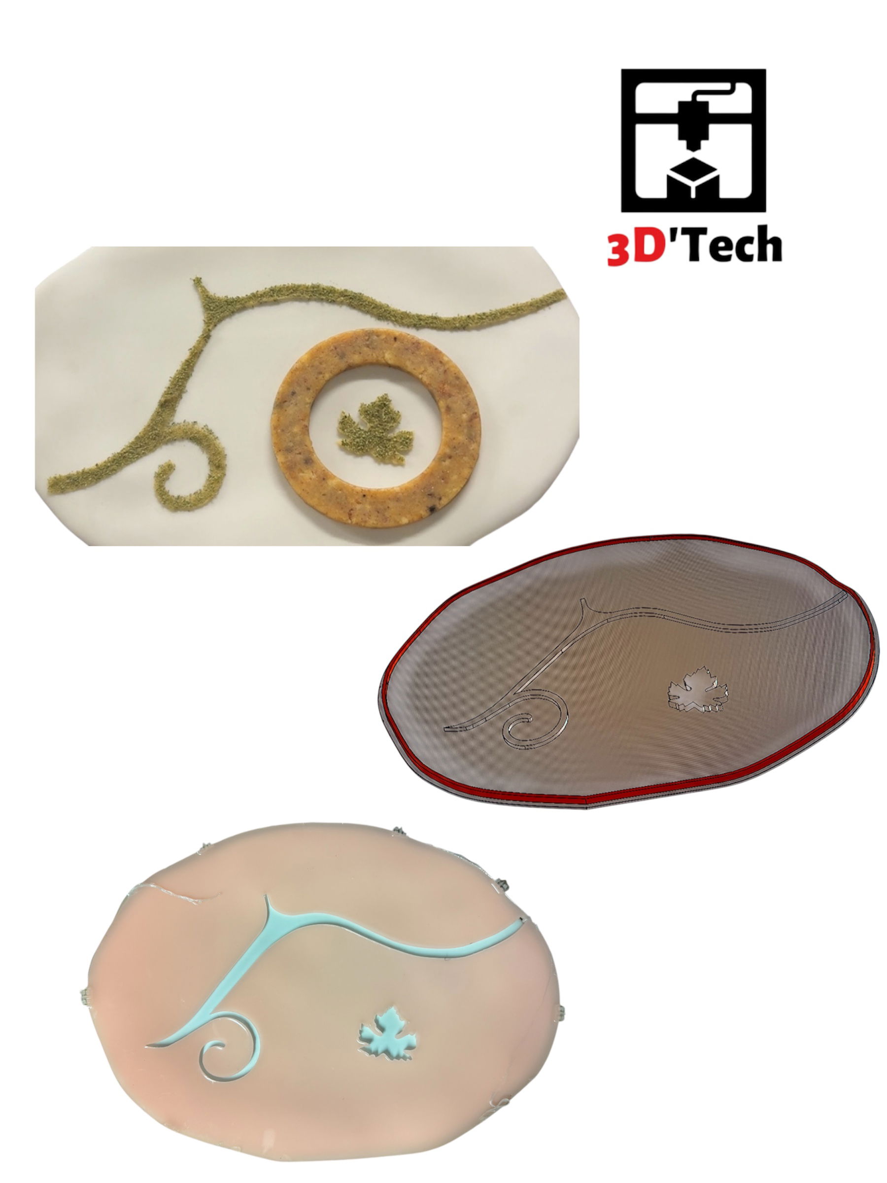 Fabrication de pochoir en silicone