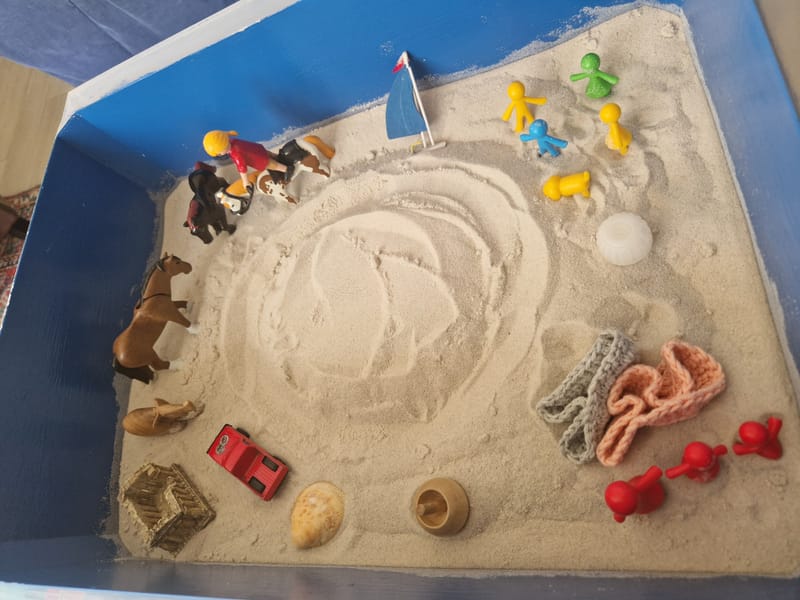 LE JEU DE SABLE