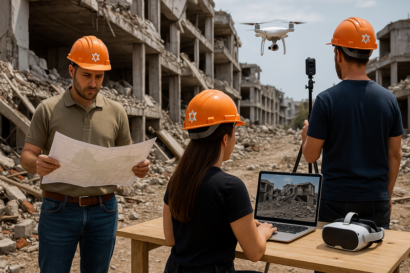 סריקות תלת ממד ו 360 לנדל"ן, סיורים וירטואליים