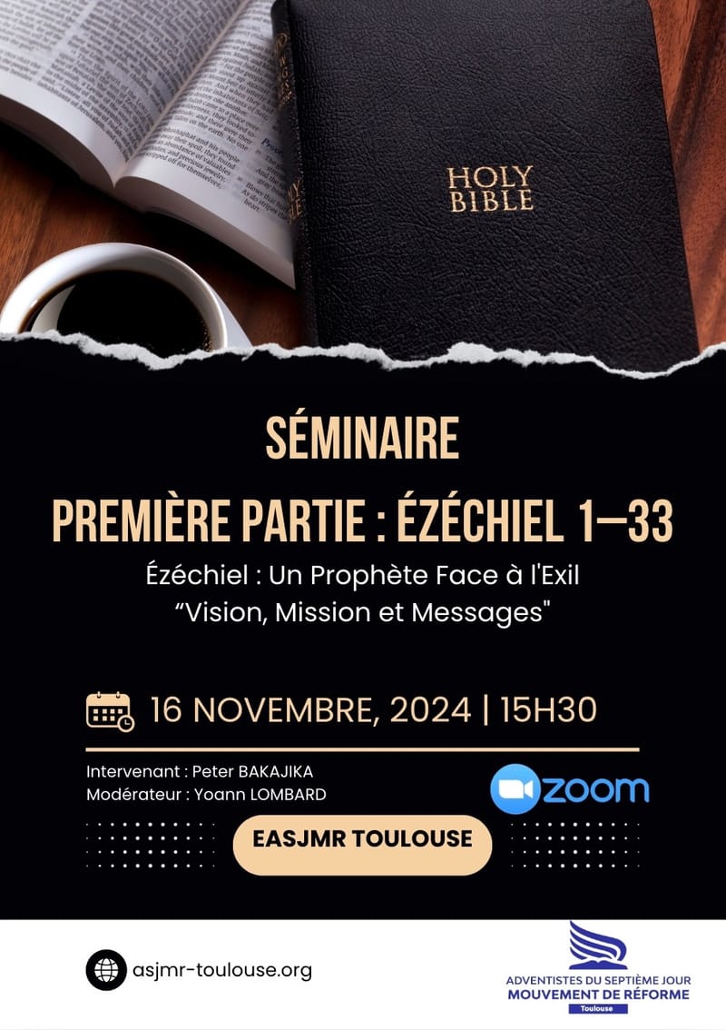 SÉMINAIRE PREMIÈRE PARTIE : EZÉCHIEL 1-33
