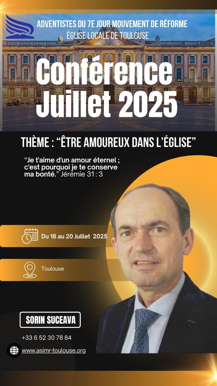 Conférence ASJMR Toulouse 2025 Thème : "Être amoureux dans l’Église"
