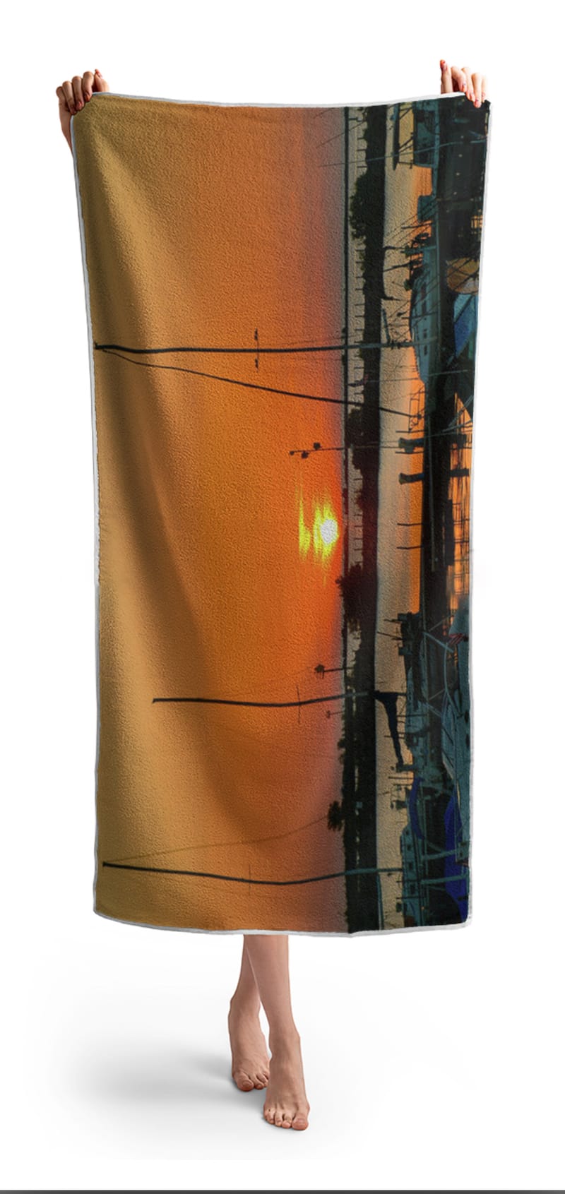 Sunset Beach Towel