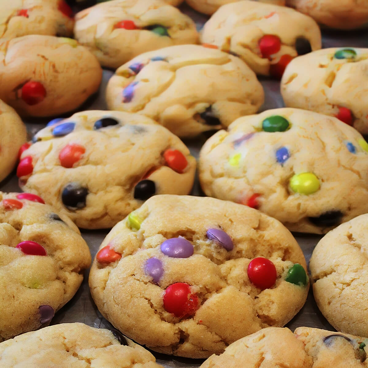 Smarties Chocolate Chip Cookies 