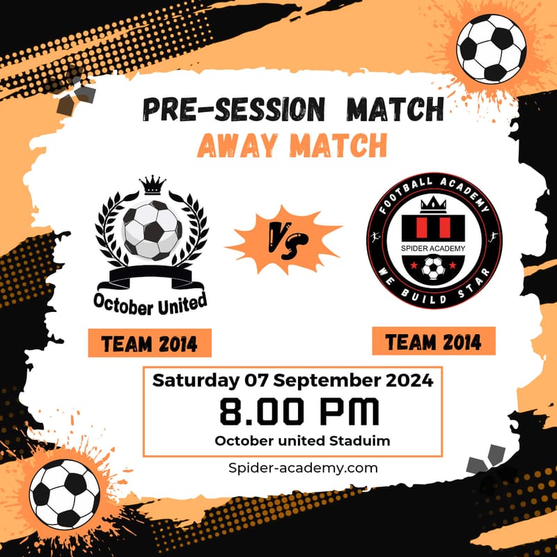 Vs. October United 2013