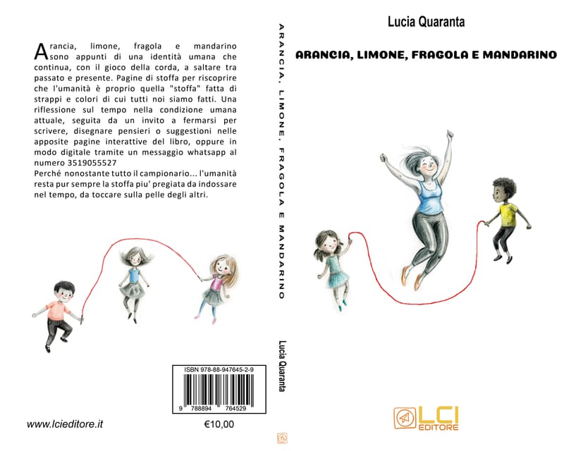 Arancia, limone, fragola e mandarino