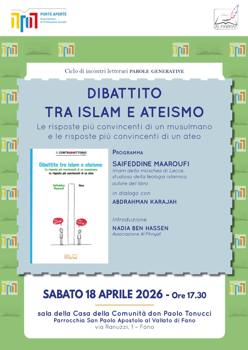 Presentazione libro a Fano (PU)