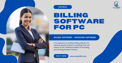 Eazybills: User-Friendly Billing Software for PC in India