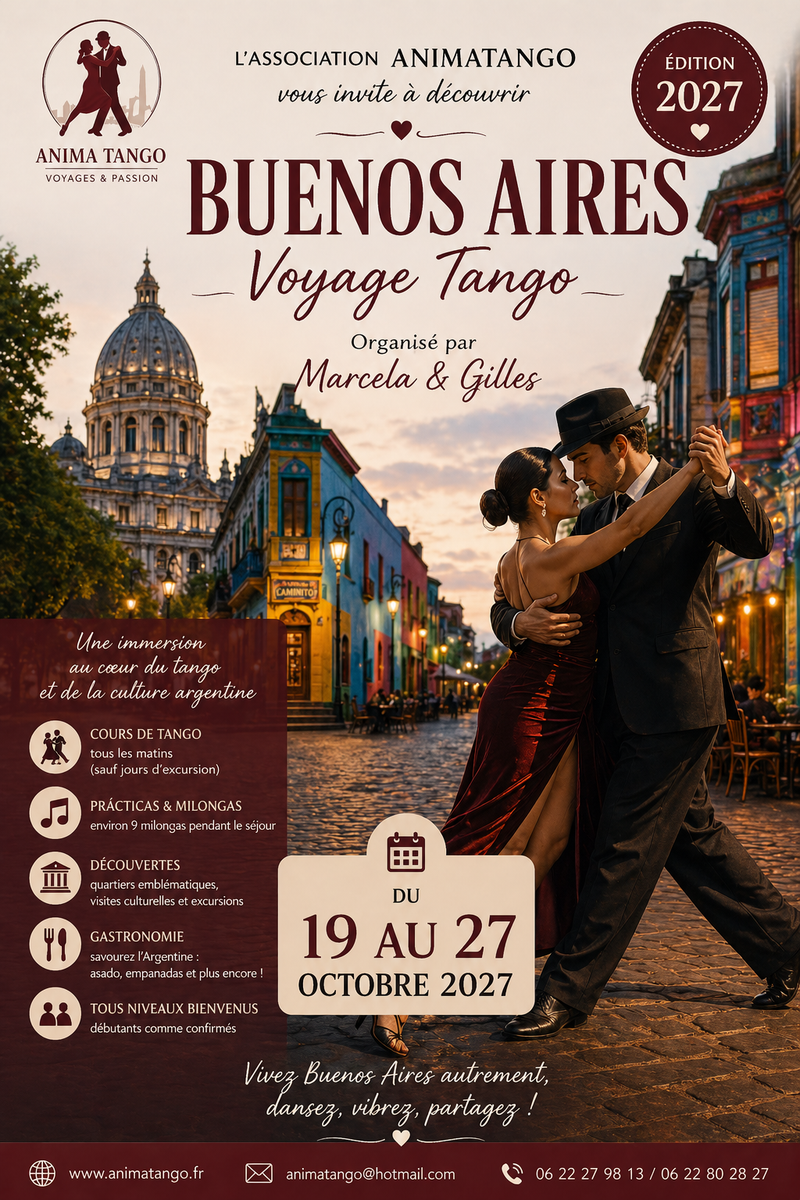 BUENOS AIRES VOYAGE TANGO