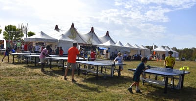 Une belle réussite pour l'édition 2026 du tournoi de ping extérieur à Auch.