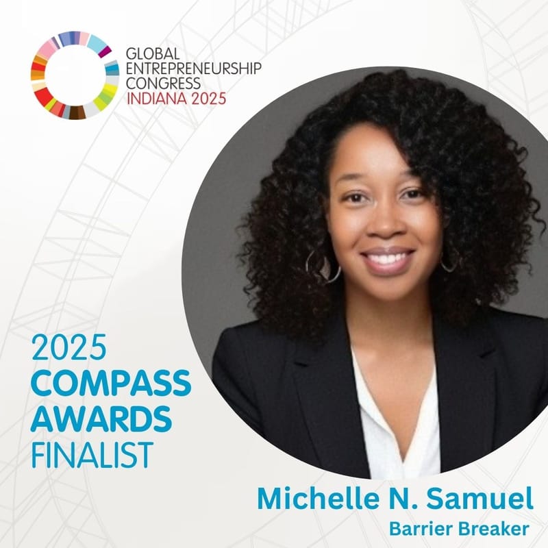 Michelle N. Samuel Recognized as 2025 GEN Compass Award Finalist – Barrier Breaker Category