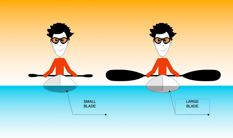 What paddle size is best for you?