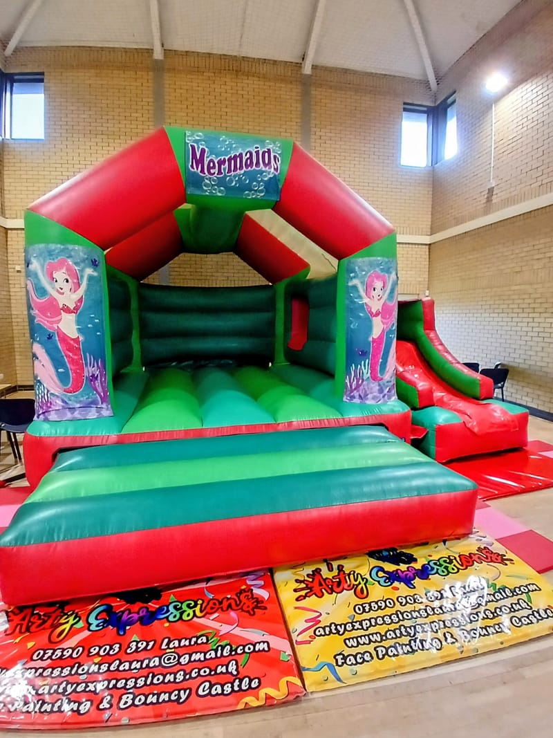 Package Deal Face Painting and Bouncy Castle Package