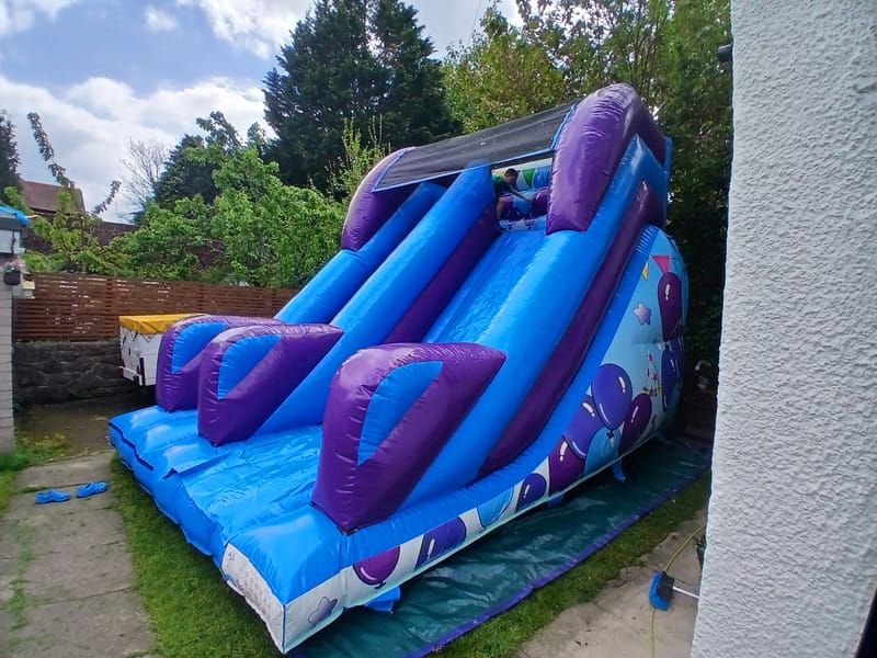 8ft Slide New In, 14ft actual height of castle