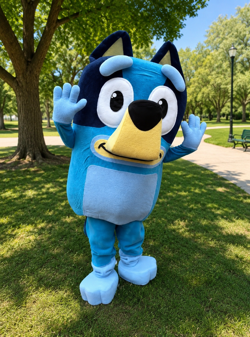 Mascot Bluey