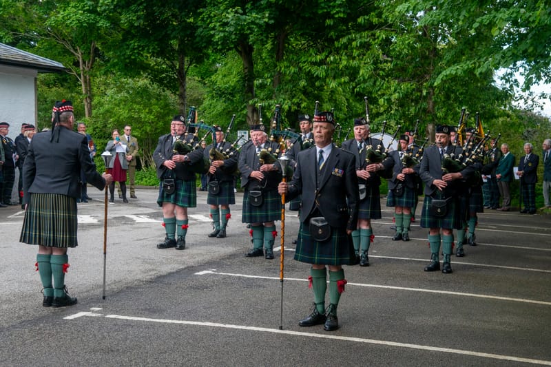 VE Day Beating Retreat