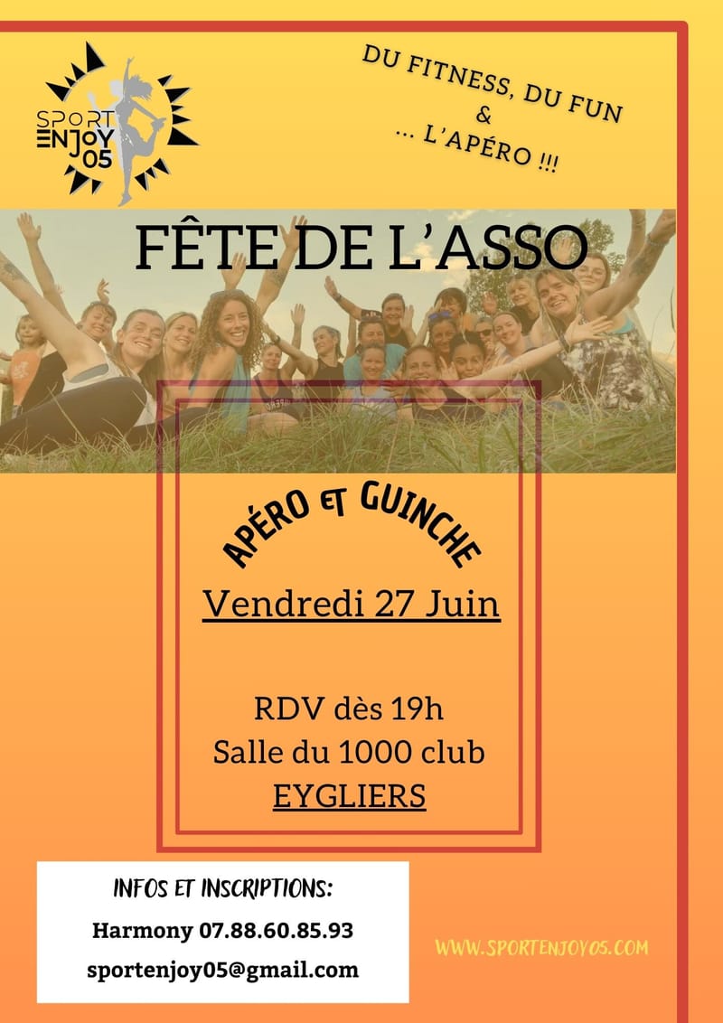 Fête de l'asso !