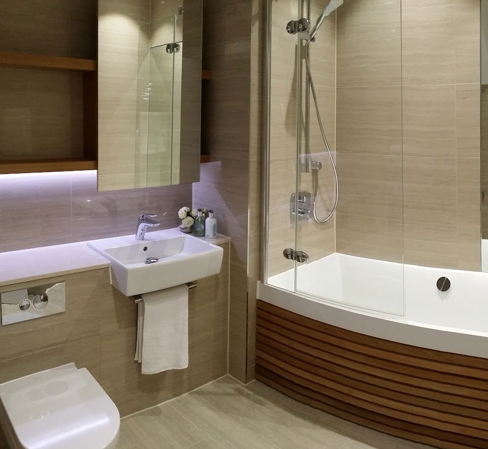 Apartment tiling new builds by Hunter Tiling Ltd