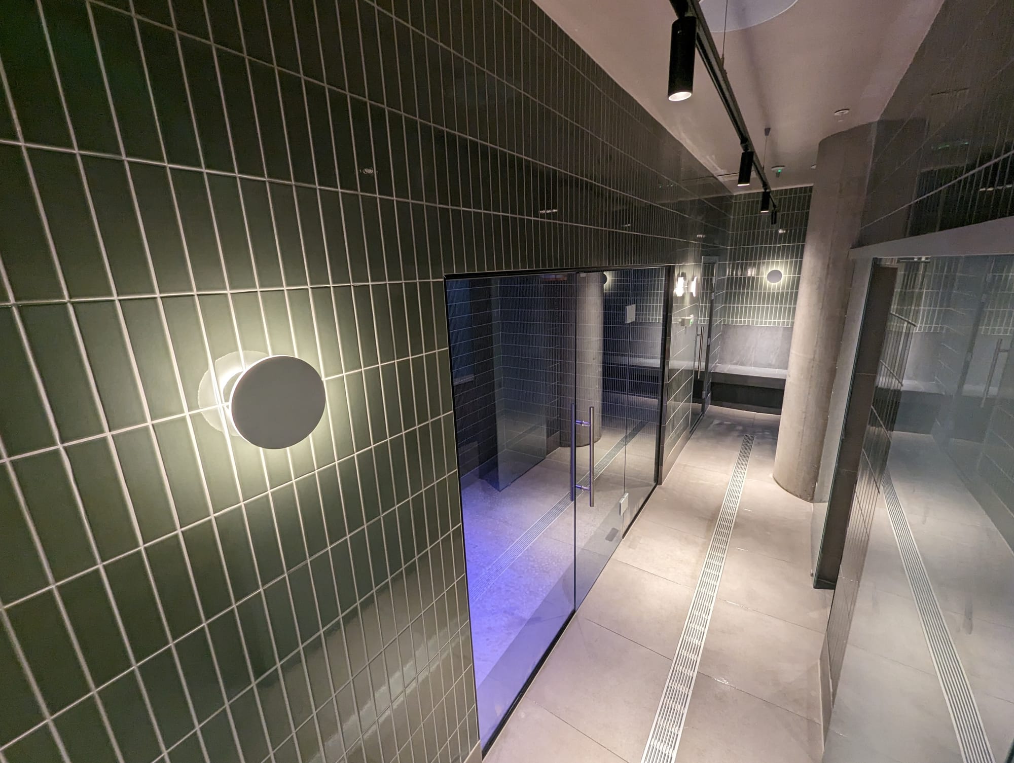 Wellness area tiling, Enclave, Croydon