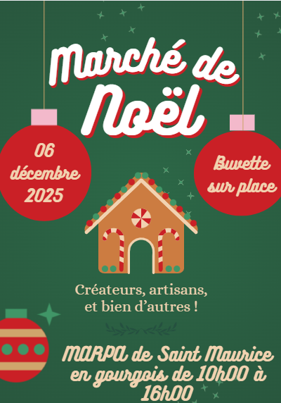 MARCHE DE NOEL 06 DECEMBRE 2025