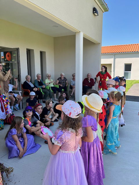 Visite du Centre aéré de Saint-Maurice-en-Gourgois