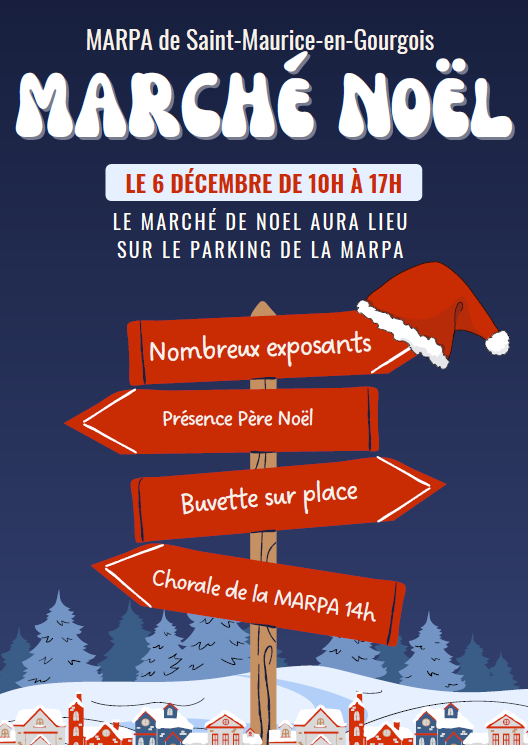 MARCHE DE NOEL 06 DECEMBRE 2025