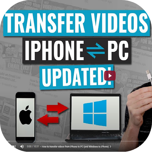 Transfer Photos & Videos from an iPad