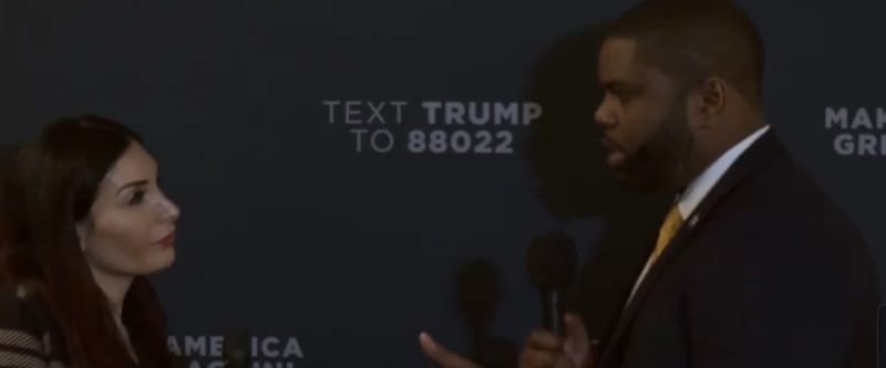 Laura Loomer and Byron Donalds in The Villages